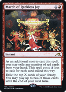 March of Reckless Joy [Kamigawa: Neon Dynasty Prerelease Promos] - The Mythic Store | 24h Order Processing