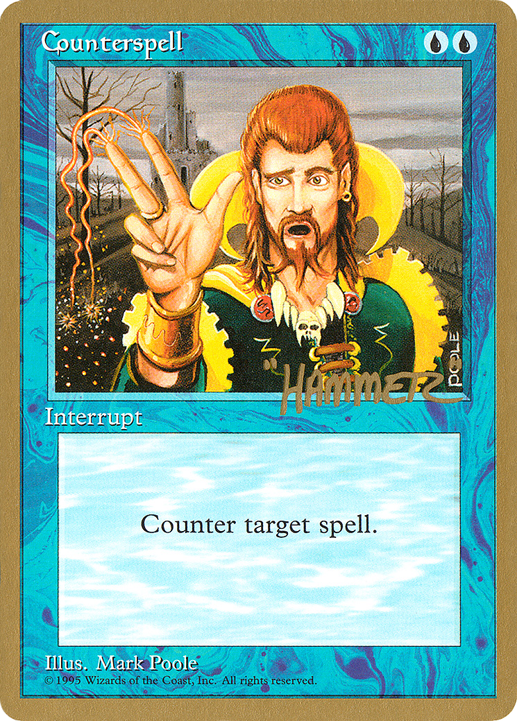 Counterspell (Shawn "Hammer" Regnier) [Pro Tour Collector Set] - The Mythic Store | 24h Order Processing