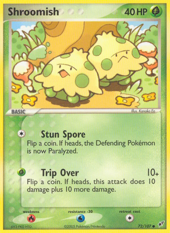 Shroomish (72/107) [EX: Deoxys] - The Mythic Store | 24h Order Processing