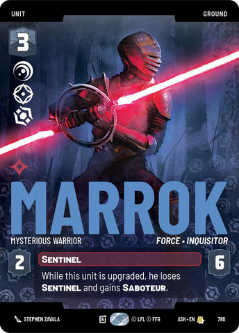 Marrok - Mysterious Warrior (786) (Prestige) (786) [Ashes of the Empire] - The Mythic Store | 24h Order Processing