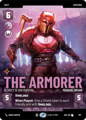 The Armorer - Secrecy is Our Survival (797) (Prestige) (797) [Ashes of the Empire] - The Mythic Store | 24h Order Processing