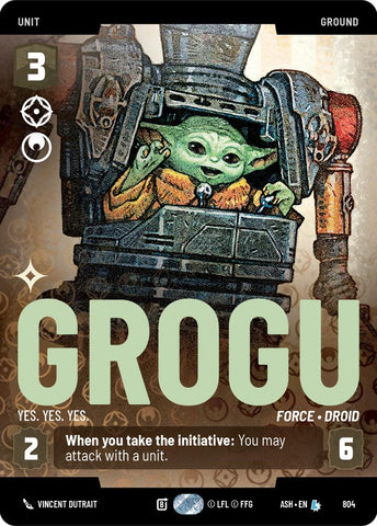 Grogu - Yes. Yes. Yes. (804) (Prestige) (804) [Ashes of the Empire] - The Mythic Store | 24h Order Processing