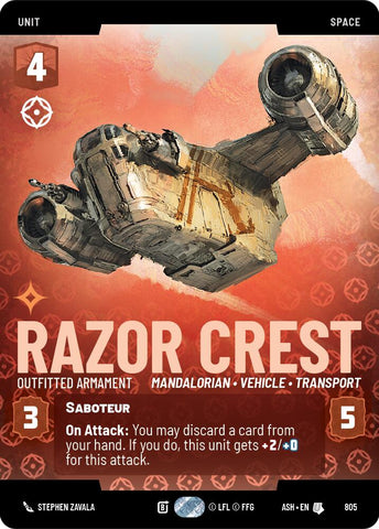 Razor Crest - Outfitted Armament (805) (Prestige) (805) [Ashes of the Empire] - The Mythic Store | 24h Order Processing