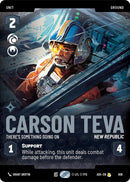 Carson Teva - There's Something Going On (809) (Prestige) (809) [Ashes of the Empire] - The Mythic Store | 24h Order Processing