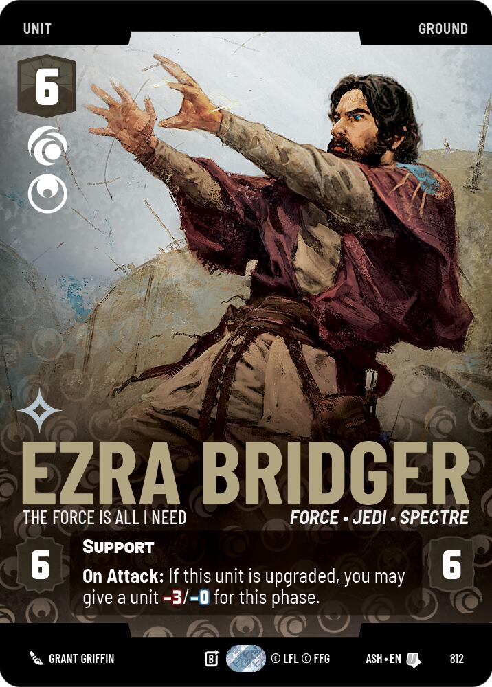 Ezra Bridger - The Force is All I Need (812) (Prestige) (812) [Ashes of the Empire] - The Mythic Store | 24h Order Processing