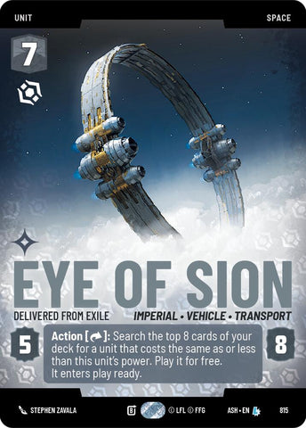 Eye of Sion - Delivered from Exile (815) (Prestige) (815) [Ashes of the Empire] - The Mythic Store | 24h Order Processing
