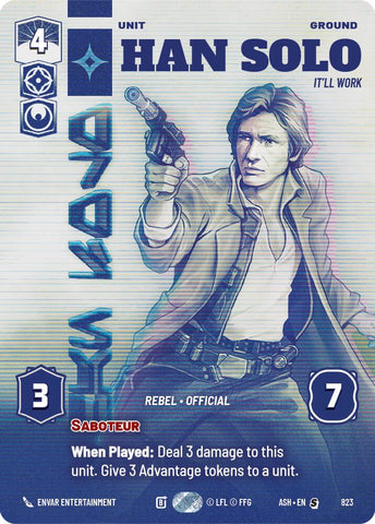 Han Solo - It'll Work (823) (Prestige) (823) [Ashes of the Empire] - The Mythic Store | 24h Order Processing