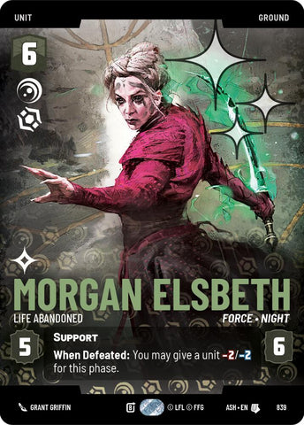 Morgan Elsbeth - Life Abandoned (839) (Prestige Foil) (839) [Ashes of the Empire] - The Mythic Store | 24h Order Processing