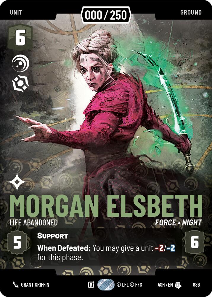 Morgan Elsbeth - Life Abandoned (886) (Serialized) (886) [Ashes of the Empire] - The Mythic Store | 24h Order Processing