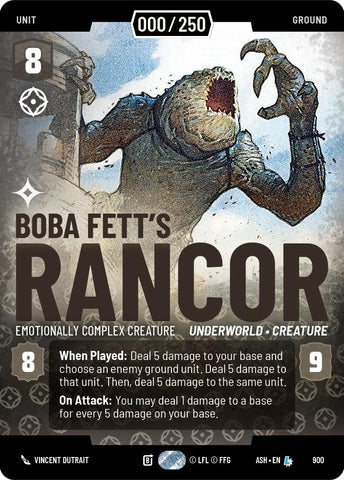 Boba Fett's Rancor - Emotionally Complex Creature (900) (Serialized) (900) [Ashes of the Empire] - The Mythic Store | 24h Order Processing