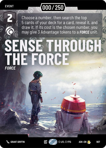 Sense Through the Force (907) (Serialized) (907) [Ashes of the Empire] - The Mythic Store | 24h Order Processing