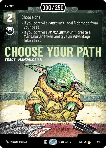Choose Your Path (911) (Serialized) (911) [Ashes of the Empire] - The Mythic Store | 24h Order Processing