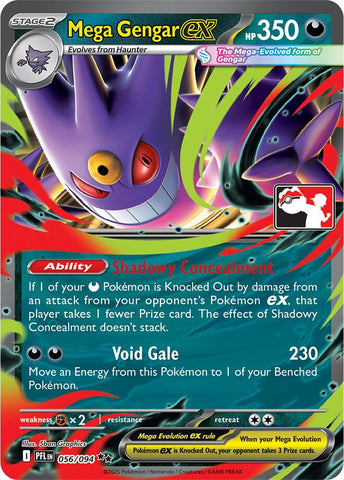 Mega Gengar ex (056/094) [Prize Pack Series Nine] - The Mythic Store | 24h Order Processing