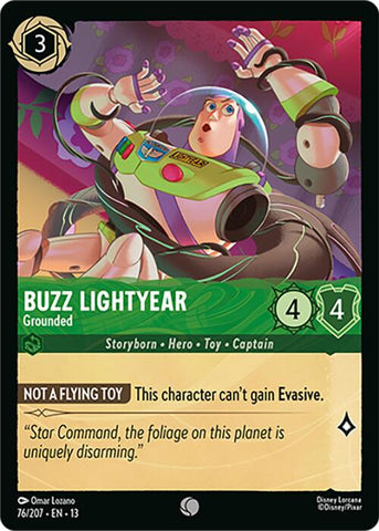 Buzz Lightyear - Grounded (76/204) [Attack of the Vine!]