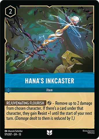 Hana's Inkcaster (171/204) [Attack of the Vine!]