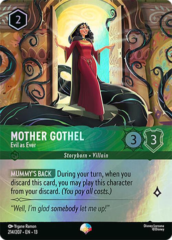 Mother Gothel - Evil as Ever (Epic) (214/204) [Attack of the Vine!] - The Mythic Store | 24h Order Processing