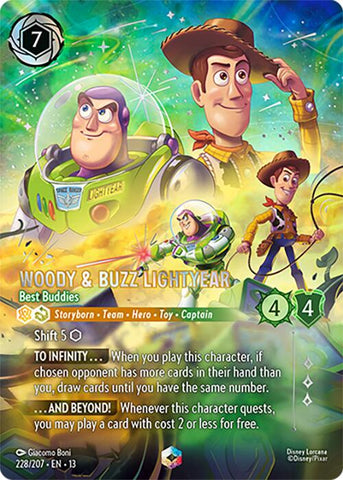 Woody & Buzz Lightyear - Best Buddies (Enchanted) (228/204) [Attack of the Vine!] - The Mythic Store | 24h Order Processing