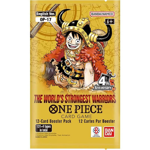 The World's Strongest Warriors (OP17) - Booster Pack - The Mythic Store | 24h Order Processing