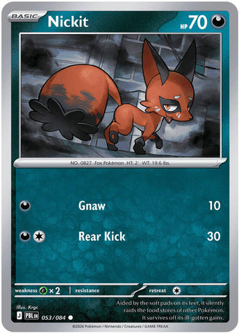 Nickit (053/084) [Mega Evolution: Pitch Black] - The Mythic Store | 24h Order Processing