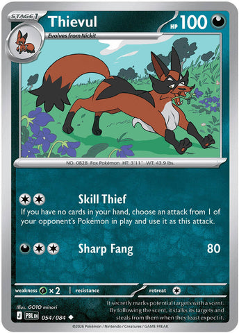 Thievul (054/084) [Mega Evolution: Pitch Black] - The Mythic Store | 24h Order Processing