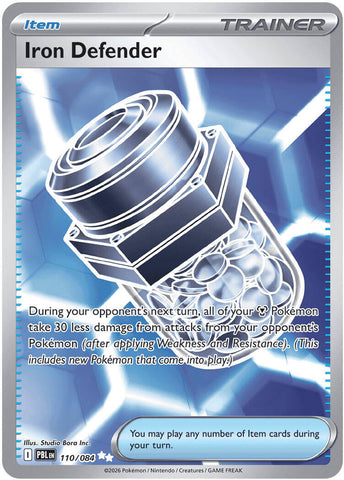 Iron Defender (110/084) [Mega Evolution: Pitch Black] - The Mythic Store | 24h Order Processing