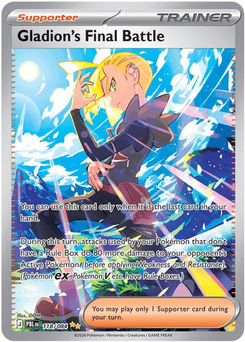 Gladion's Final Battle (118/084) [Mega Evolution: Pitch Black] - The Mythic Store | 24h Order Processing
