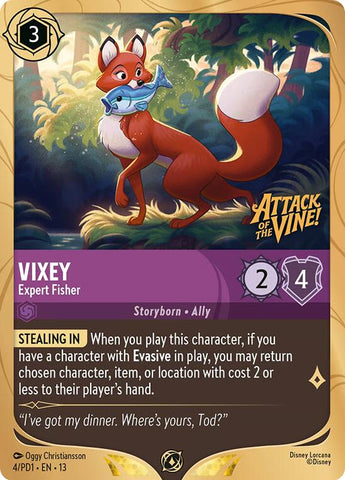 Vixey - Expert Fisher (4) [Promo Cards] - The Mythic Store | 24h Order Processing
