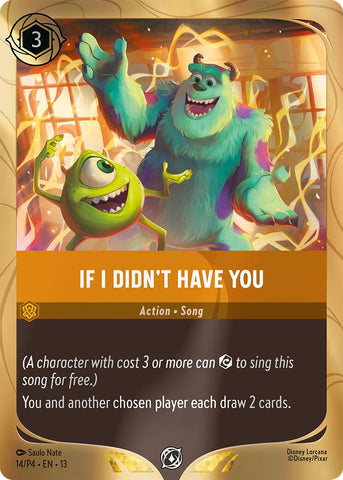 If I Didn't Have You (14) [Promo Cards] - The Mythic Store | 24h Order Processing