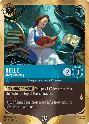 Belle - Always Reading (13) [Promo Cards] - The Mythic Store | 24h Order Processing