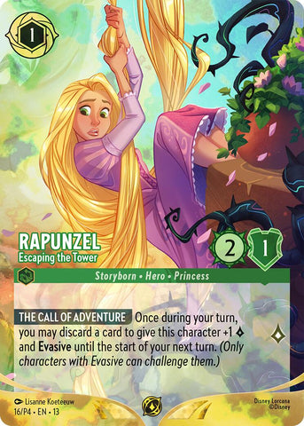 Rapunzel - Escaping the Tower (Store Championship) (16) [Promo Cards] - The Mythic Store | 24h Order Processing
