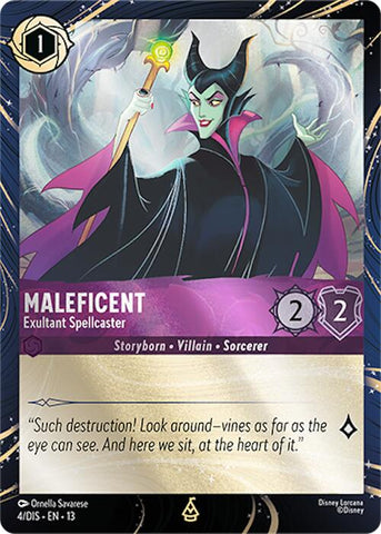 Maleficent - Exultant Spellcaster (4) [Promo Cards] - The Mythic Store | 24h Order Processing