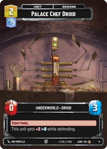 Palace Chef Droid (9) (9) [Ashes of the Empire Weekly Play Promos] - The Mythic Store | 24h Order Processing