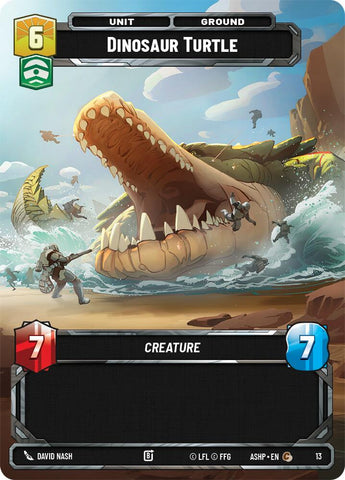 Dinosaur Turtle (13) (13) [Ashes of the Empire Weekly Play Promos] - The Mythic Store | 24h Order Processing