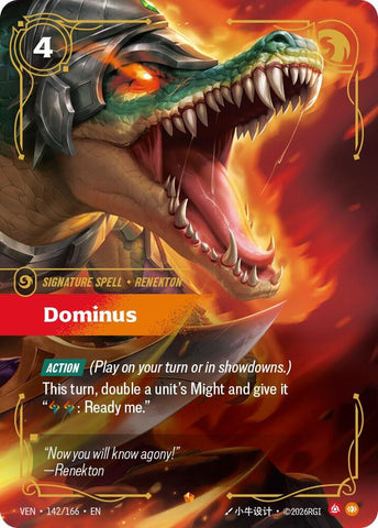 Dominus (142/166) [Vendetta] - The Mythic Store | 24h Order Processing
