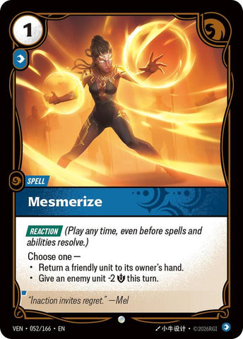 Mesmerize (052/166) [Vendetta] - The Mythic Store | 24h Order Processing