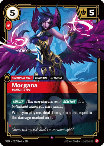 Morgana, Vindictive (017/166) [Vendetta] - The Mythic Store | 24h Order Processing