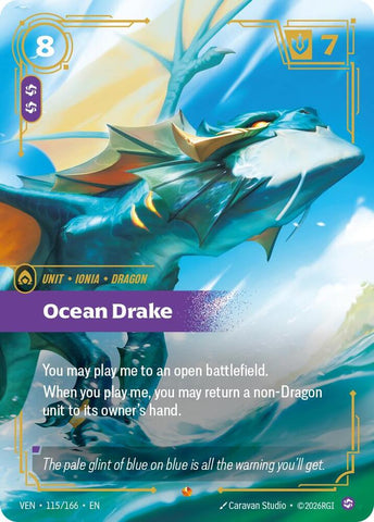 Ocean Drake (115/166) [Vendetta] - The Mythic Store | 24h Order Processing