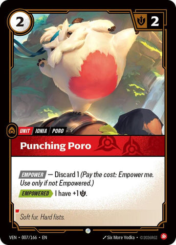Punching Poro (007/166) [Vendetta] - The Mythic Store | 24h Order Processing