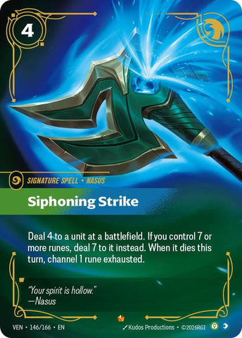 Siphoning Strike (146/166) [Vendetta] - The Mythic Store | 24h Order Processing