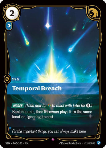 Temporal Breach (066/166) [Vendetta] - The Mythic Store | 24h Order Processing