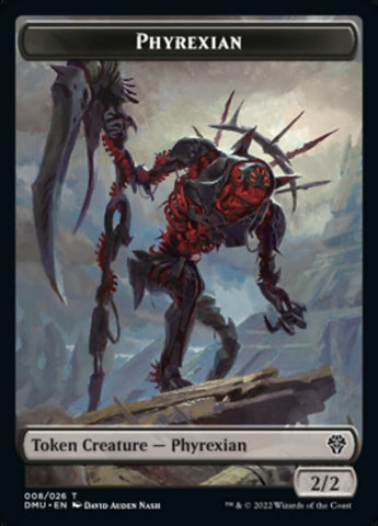 Phyrexian // Insect Double-Sided Token [Dominaria United Tokens] - The Mythic Store | 24h Order Processing
