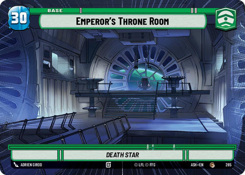 Emperor's Throne Room // Mandalorian (285 // t04) (Hyperspace) (285 // T04) [Ashes of the Empire] - The Mythic Store | 24h Order Processing