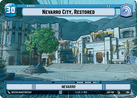 Nevarro City, Restored // Shield (284 // t06) (Hyperspace) (284 // T06) [Ashes of the Empire] - The Mythic Store | 24h Order Processing