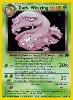 Dark Weezing (14/82) [Team Rocket Unlimited] - The Mythic Store | 24h Order Processing