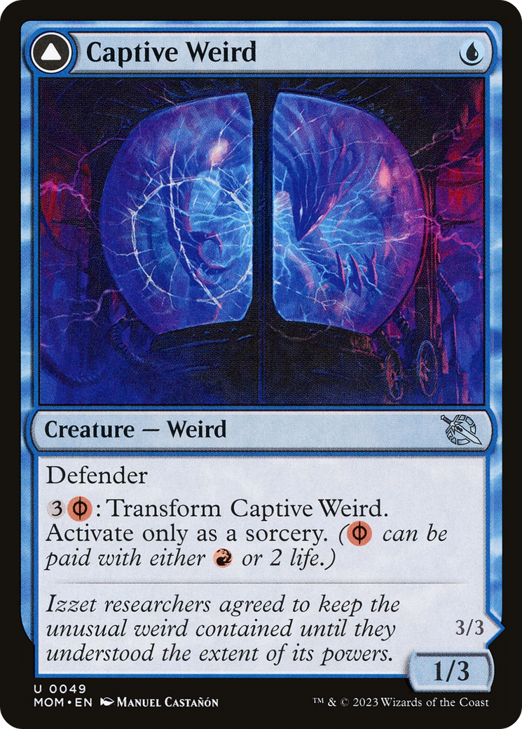 Captive Weird // Compleated Conjurer [March of the Machine] - The Mythic Store | 24h Order Processing