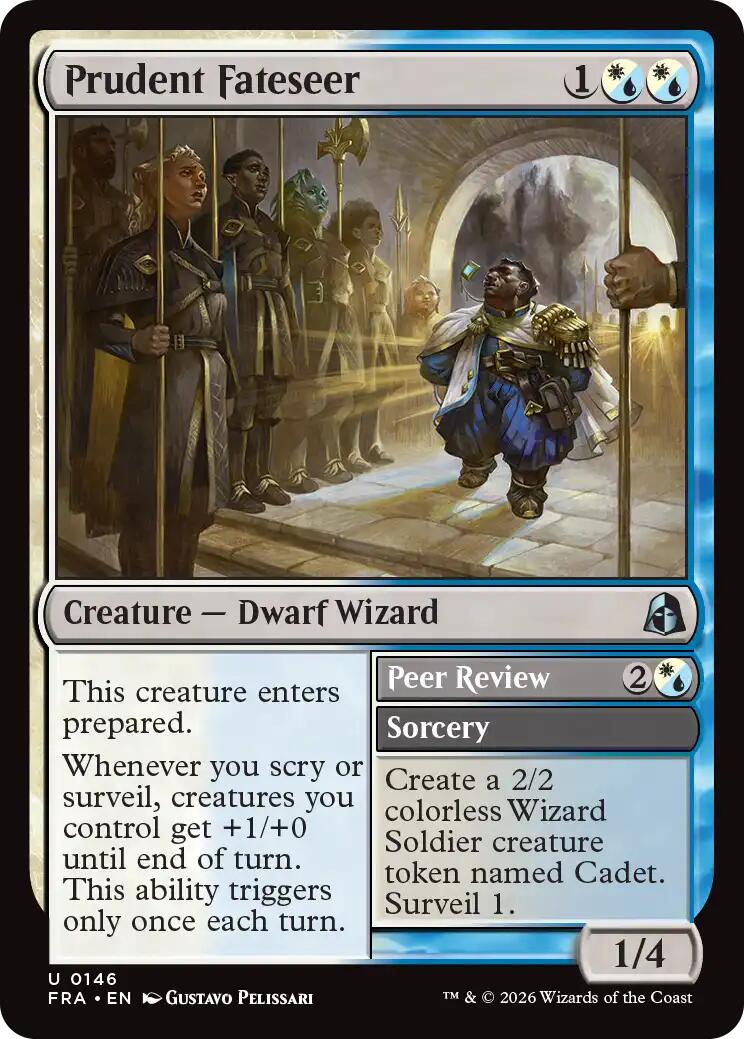 Prudent Fateseer // Peer Review [Reality Fracture] - The Mythic Store | 24h Order Processing