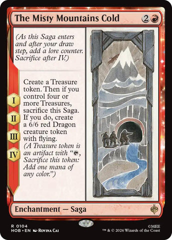 The Misty Mountains Cold [The Hobbit] - The Mythic Store | 24h Order Processing