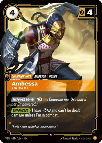 Ambessa, The Wolf (084/166) [Vendetta] - The Mythic Store | 24h Order Processing