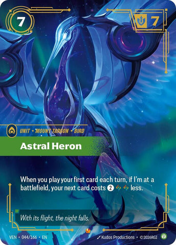 Astral Heron (044/166) [Vendetta] - The Mythic Store | 24h Order Processing