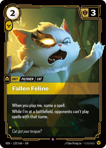 Fallen Feline (132/166) [Vendetta] - The Mythic Store | 24h Order Processing